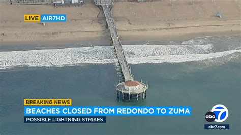 L.A. County beaches reopen after lightning-related closure